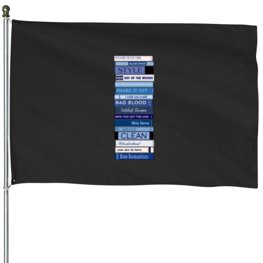 Discover 1989 Album Bookshelf Active House Flags