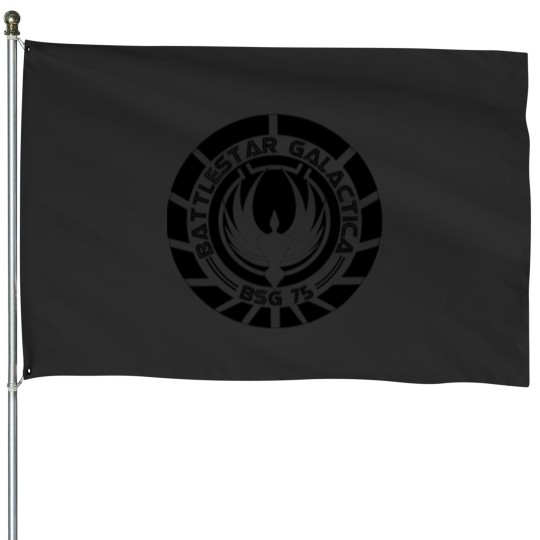 Discover Battlestar Galactica Logo House Flags