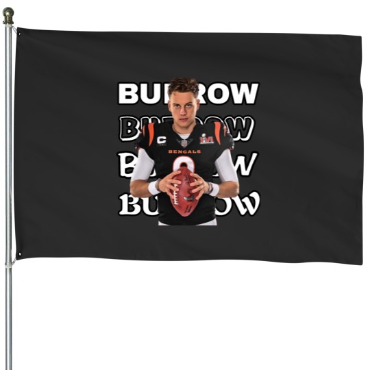 Discover JOE BURROW House Flags