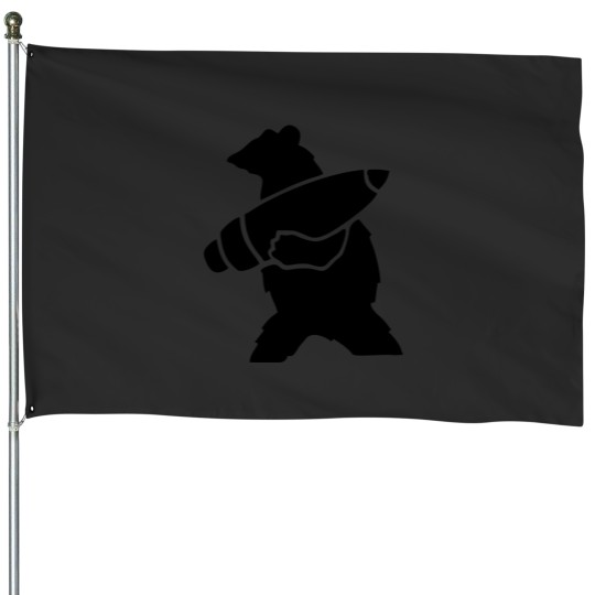 Discover wojtek the bear logo House Flags