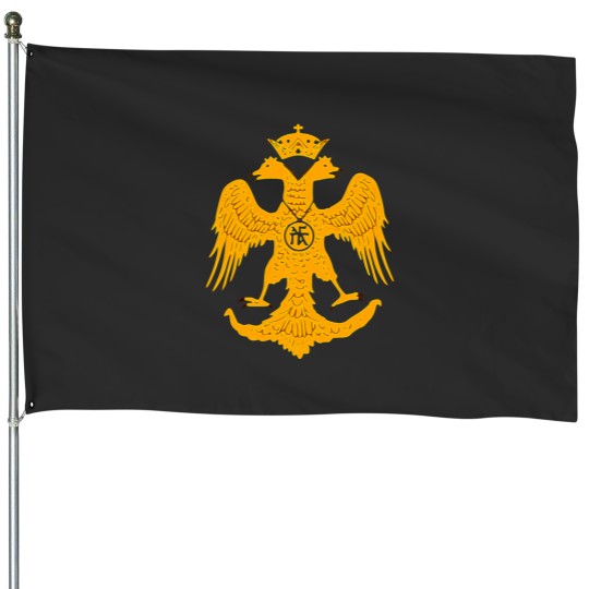 Discover Byzantine Empire Double Headed Eagle Symbol House Flags