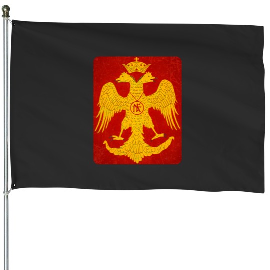 Discover Byzantine Empire Palaiologos Two Headed Eagle Dynasty Flag Orthodox Church House Flags