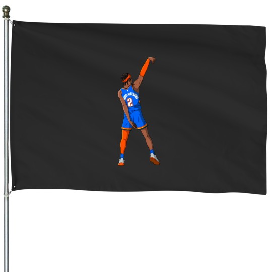 Discover shai gilgeous alexander okc thunder basketball House Flags