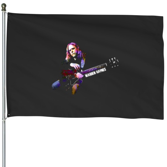 Discover Warren Haynes. an American musician v4 House Flags