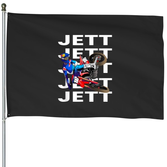 Discover JL18 Jett Motocross Lawrence Supercross House Flags