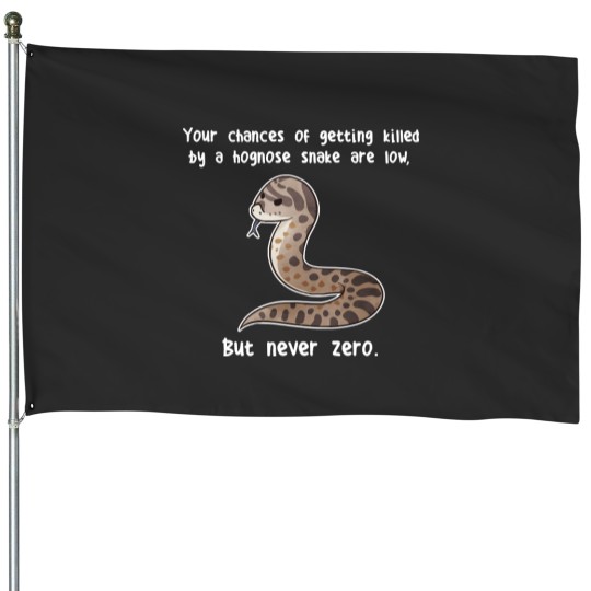 Discover Hognose Snake Hognose Snake Never Zero (1) House Flags