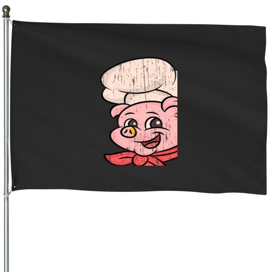 Discover peppapig House Flags