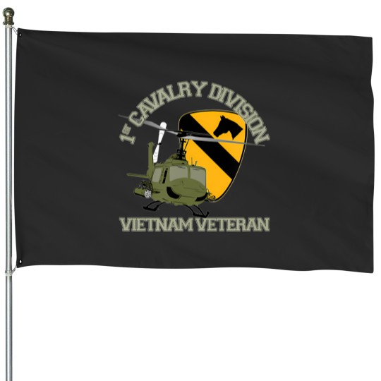 Discover 1st cavalry division vietnam veteran uh1 ship veteran day House Flags