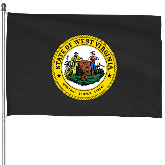 Discover Seal of West Virginia House Flags