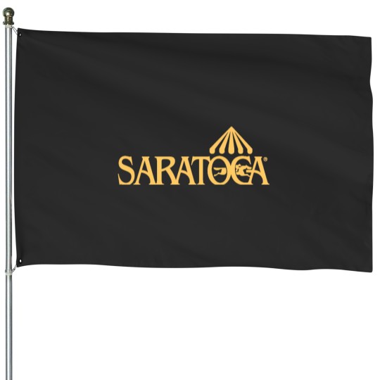 Discover saratoga springs race track yellow House Flags