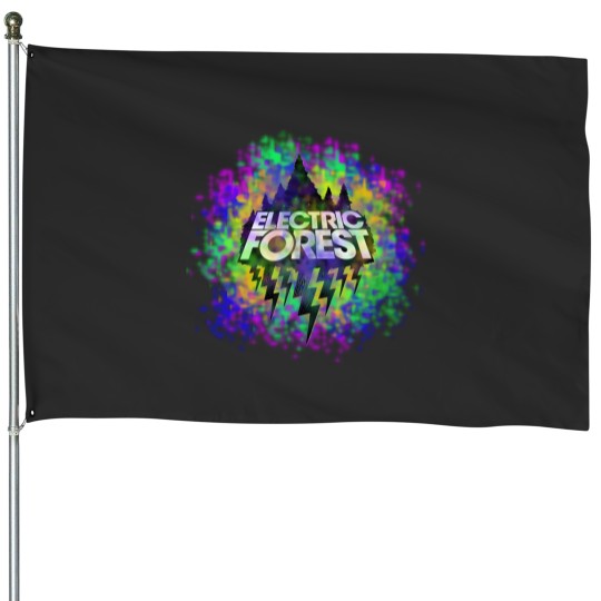 Discover electric forest House Flags