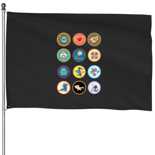 Discover Prodigy Math Game House Flags