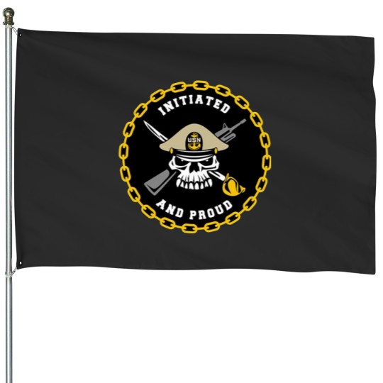 Discover Navy Chief Anchor House Flags