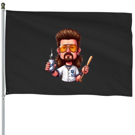 Discover eastbound and down (2) House Flags