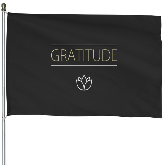 Discover Gratitude - Buddhist - Buddhism House Flags