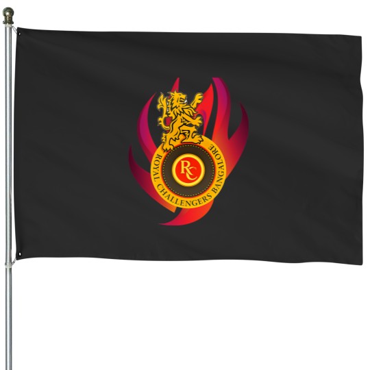 Discover rcb royal challengers bangalore ipl cricket House Flags
