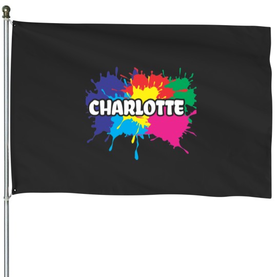 Discover Charlotte Charlotte Name House Flags