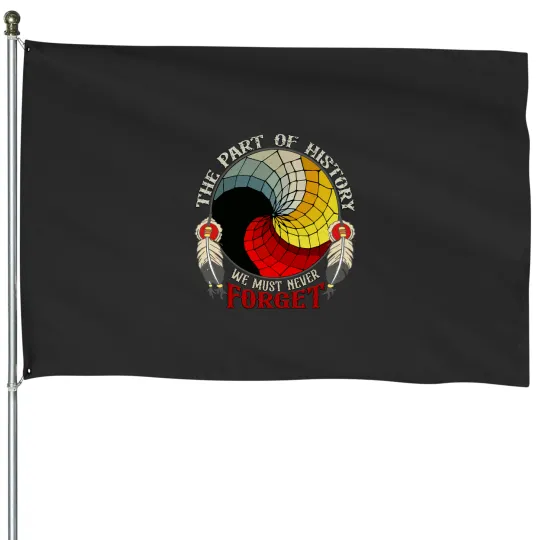 Discover Wheel Indigenous Native American history House Flags