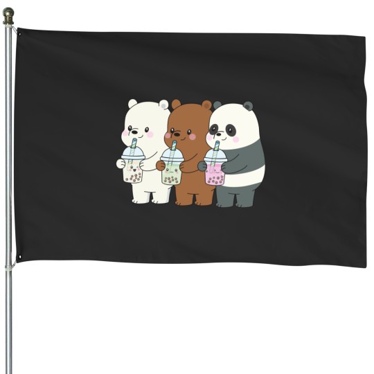 Discover We Bare Bears Active House Flags