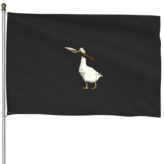 Discover DON'T MESS WITH THE GOOSE GUARD House Flags