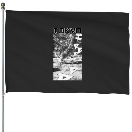 Discover tokyo drift House Flags