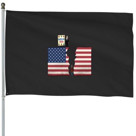 Discover America's dream is to become the most developed country House Flags