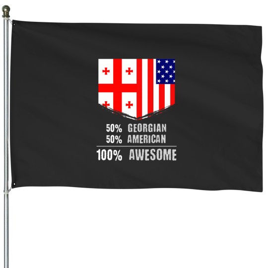 Discover 50 Georgian 50 American 100 Awesome Immigrant House Flags