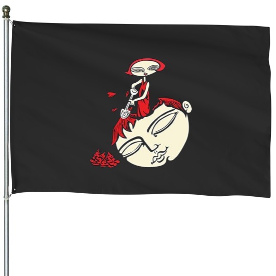 Discover Cut Hair Incubuss House Flags