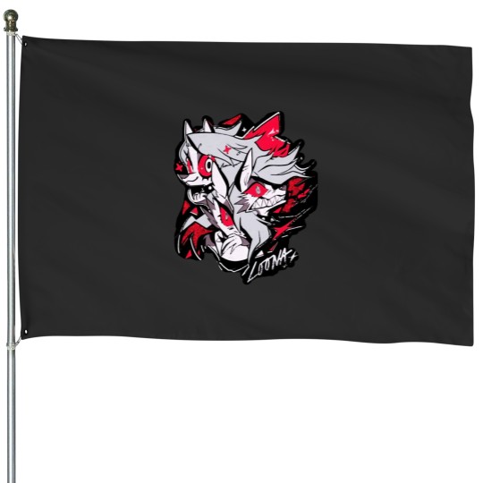 Discover Helluva Boss Loona Classic House Flags