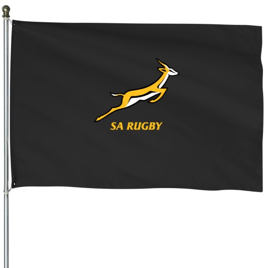 Discover springboks rugby House Flags