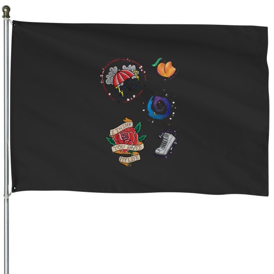 Discover Entertainment House Flag