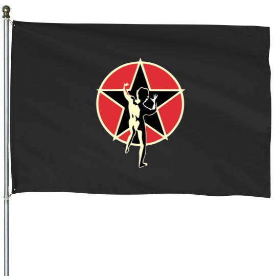 Discover rush band House Flags