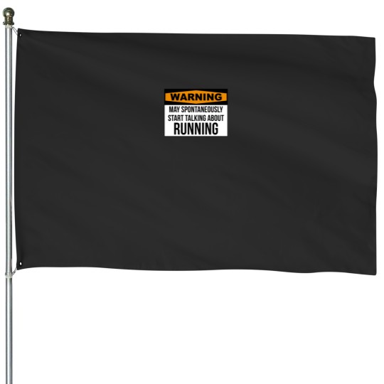 Discover Running Sticker House Flags