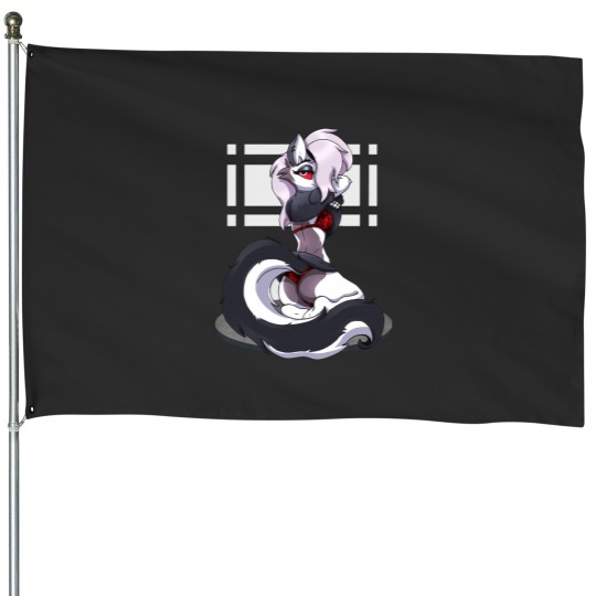 Discover Loona Helluva Boss House Flags