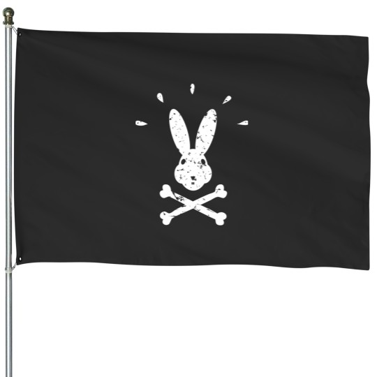 Discover Pirate-Rabbit House Flags