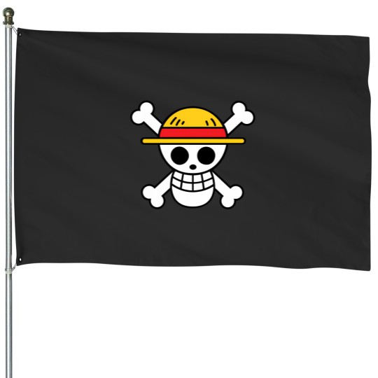 Discover OnePiece Jolly  Roger House Flags