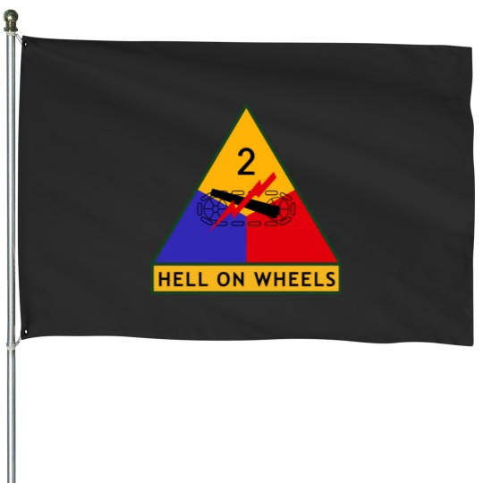 Discover 2nd Armored Division House Flags