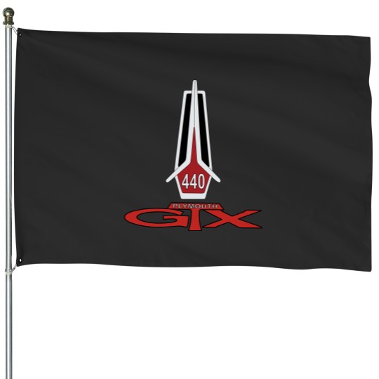 Discover Plymouth GTX 440 House Flags