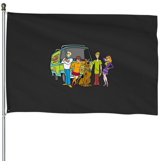 Discover Scooby Doo House Flags featuring Bunny and Rabbit Characters