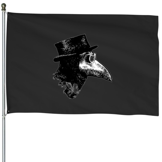 Discover Plague Doctors House Flags