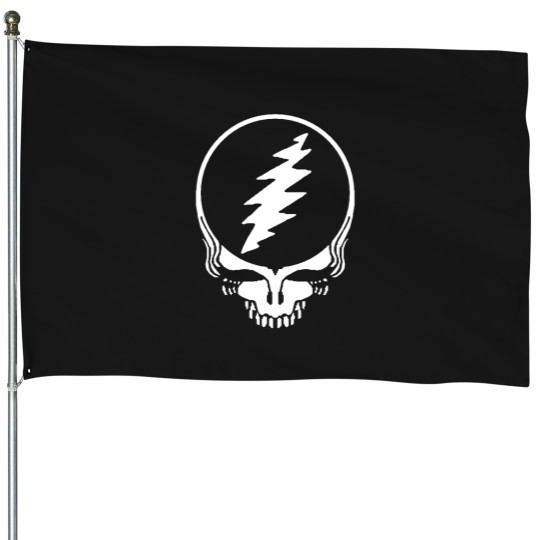Discover Grateful Steal Your Face House Flags