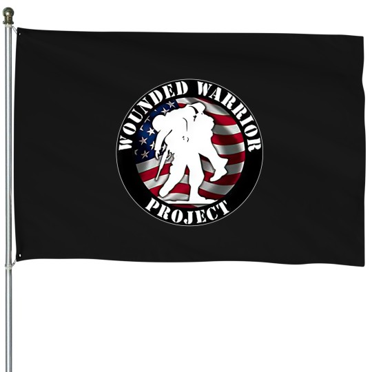 Discover WOUNDED Warrior Project usa House Flags