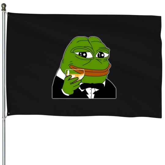 Discover Pepe The Frog - Cheers! House Flags