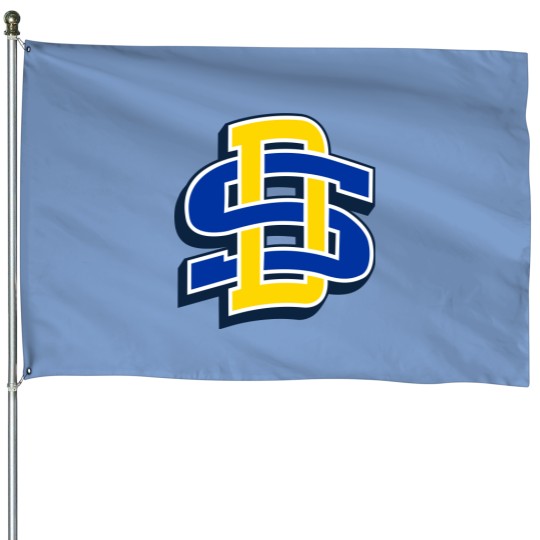Discover South Dakota State University (SDSU or SD State) House Flags