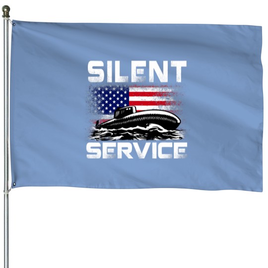 Discover Silent Service Submarine Navy Us House Flags