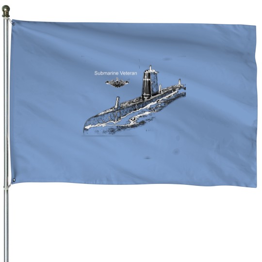 Discover Submarine Veteran House Flags