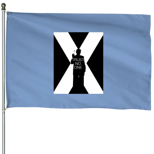 Discover Trust No One X Files House Flags