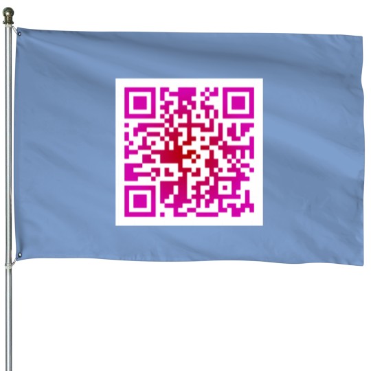 Discover Middles Finger - Prank QR Code House Flags