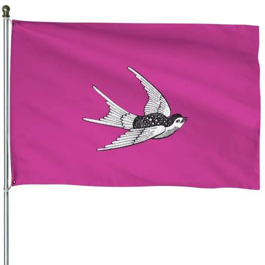 Discover Vintage Swallow - Swallow - House Flags