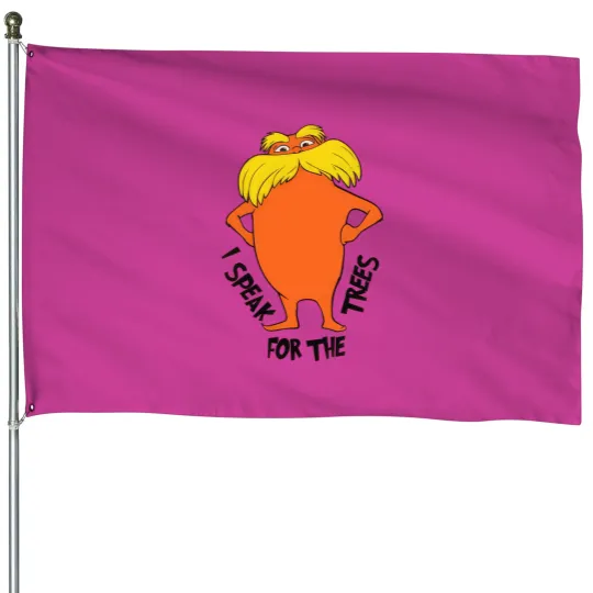 Discover The Lorax Garden Flags for Reading Day